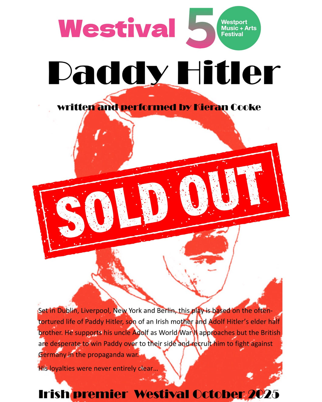 Paddy Hitler - Theatre 3pm