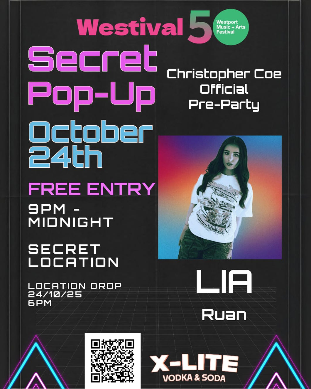 Secret Pop Up Party